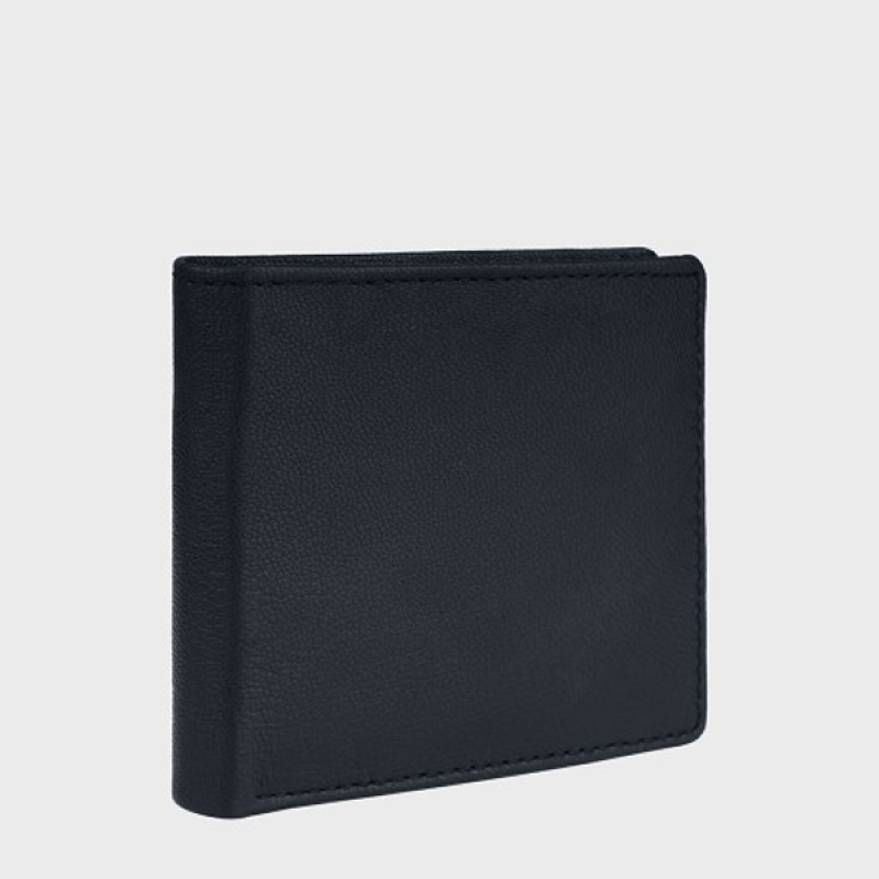 Men Leather Two Fold Wallet